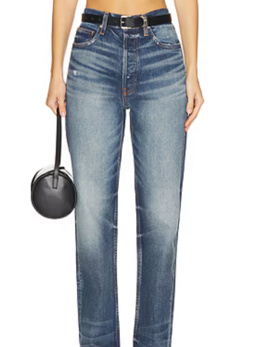 EB Denim high rise straight in Tommy